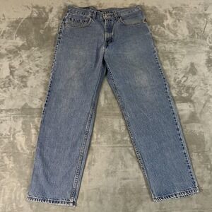 Vintage Levis 550 Jeans Mens 34x30 Denim Relaxed Fit Tapered Leg Made Canada 90s